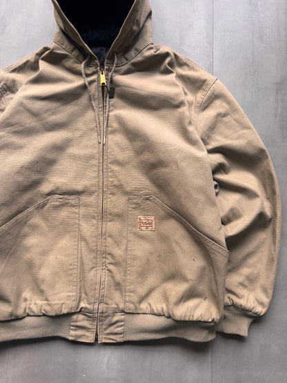 VINTAGE WALLS FADED GREY ACTIVE JACKET - XL