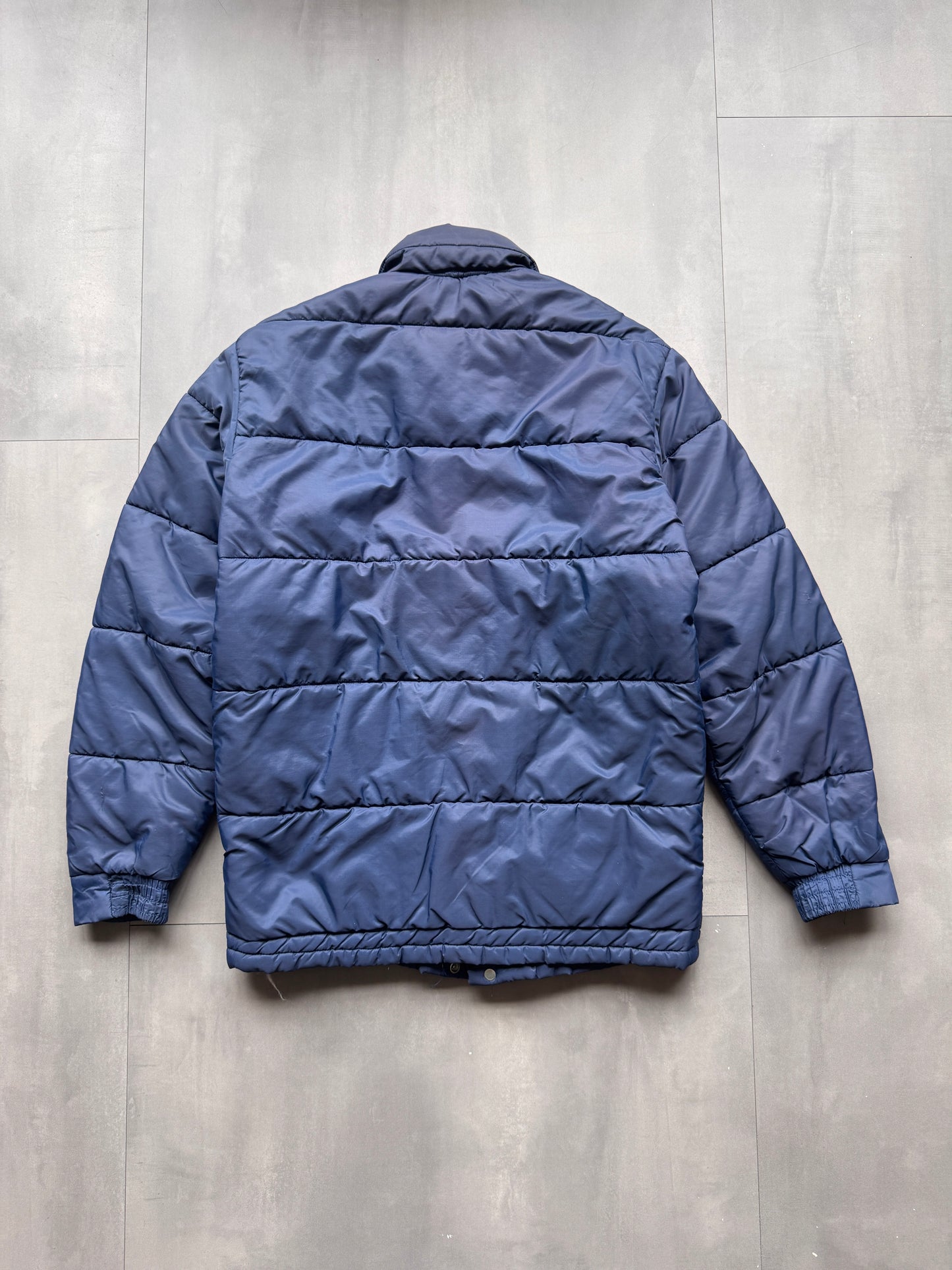 VINTAGE DICKIES NAVY PUFFER COAT - S