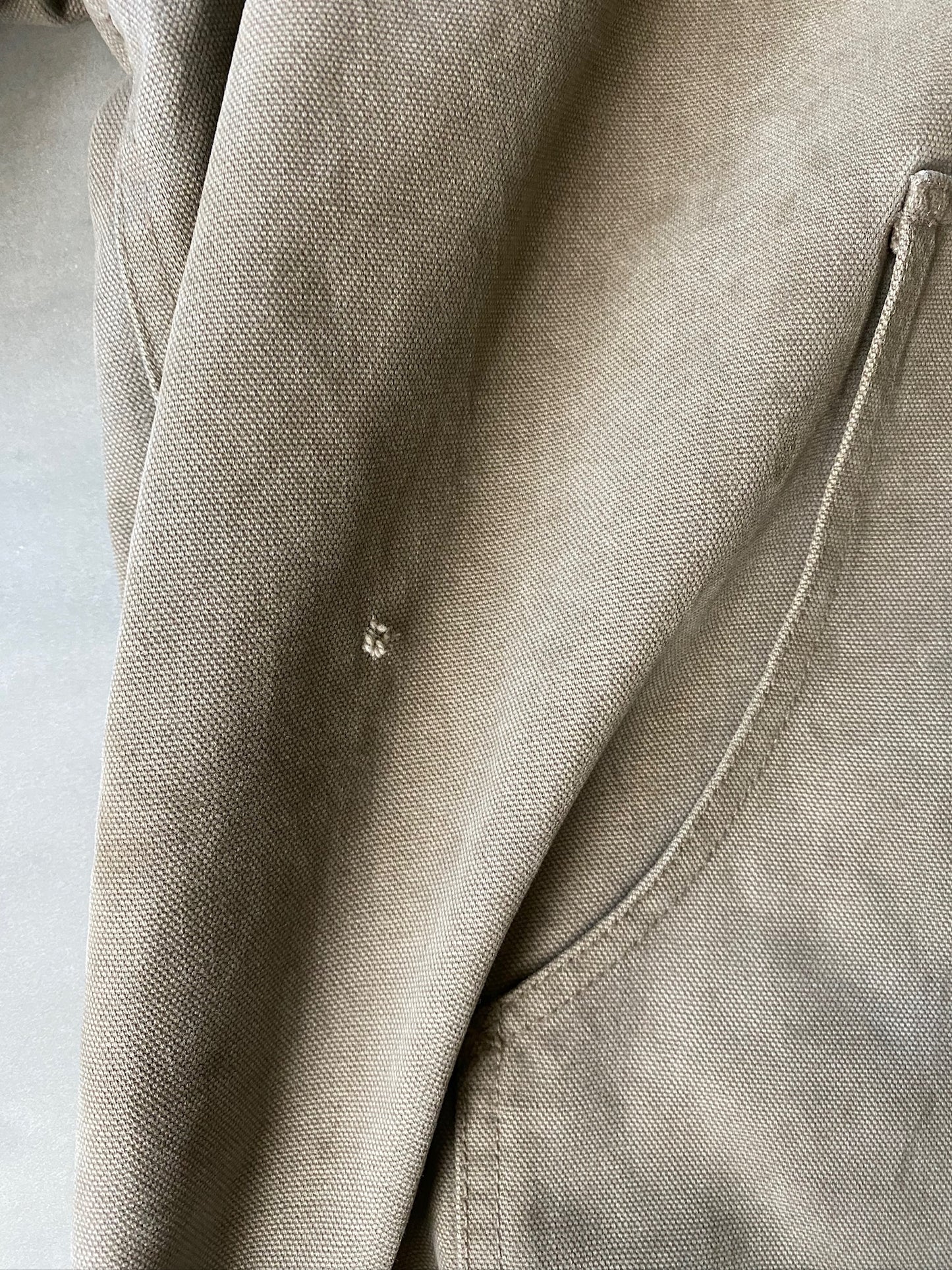 VINTAGE GOLDEN HARVEST FADED GREY ACTIVE JACKET - XL