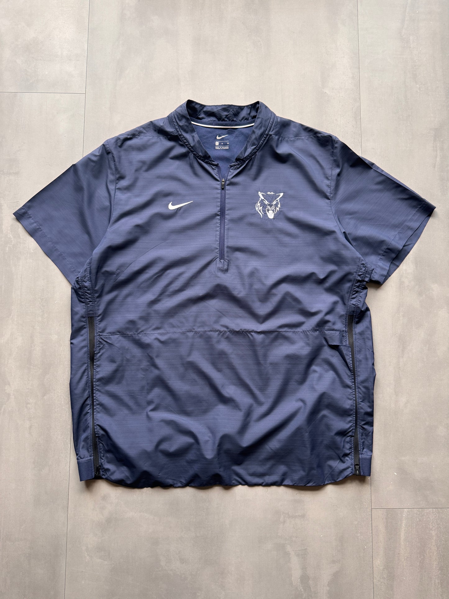 VINTAGE NIKE NAVY SPORT TEE - XL