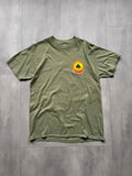 VINTAGE MARINES GREEN TEE - M