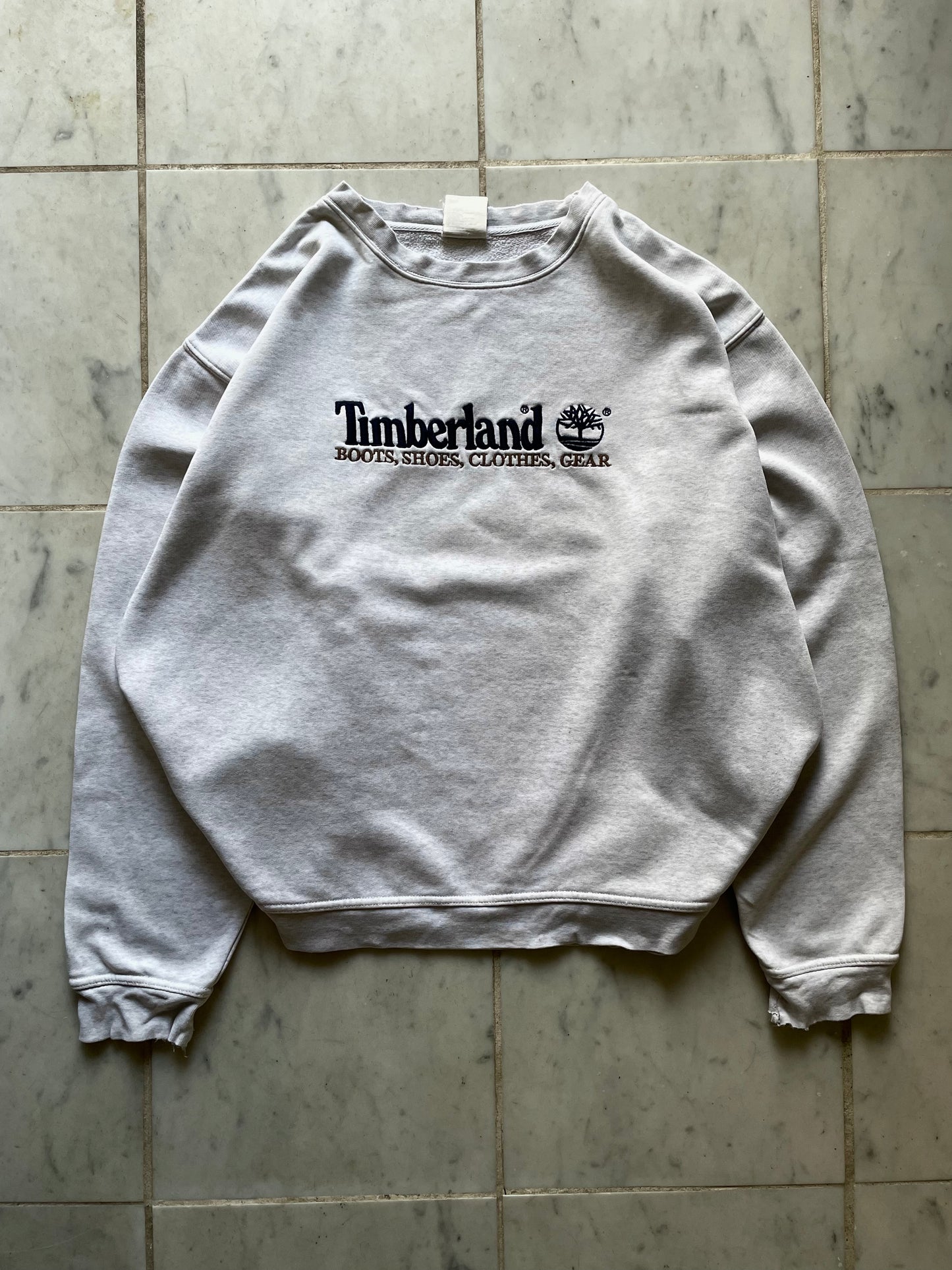 TIMBERLAND CREAM SWEATER - XLARGE