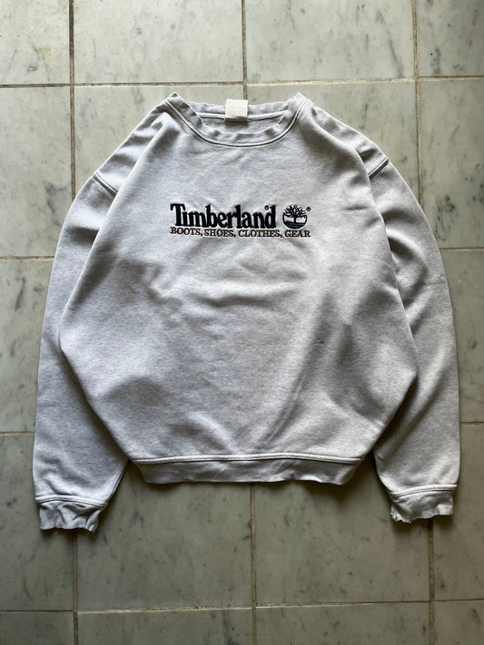 TIMBERLAND CREAM SWEATER - LARGE