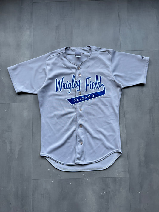 VINTAGE RAWLINGS MLB WRIGLEY FIELD CHICAGO CUBS JERSEY - L