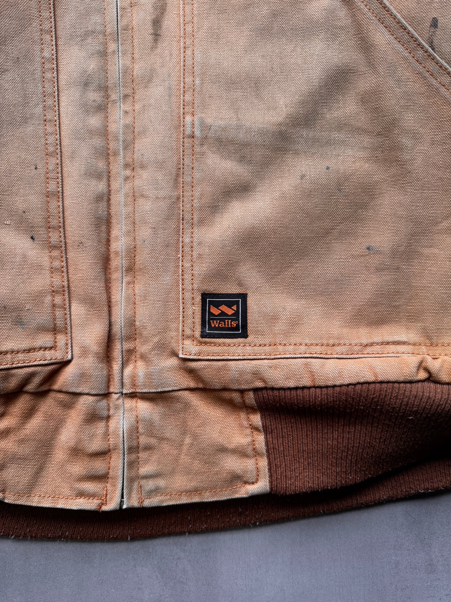 VINTAGE WALLS TAN ACTIVE JACKET - XLARGE/XXLARGE