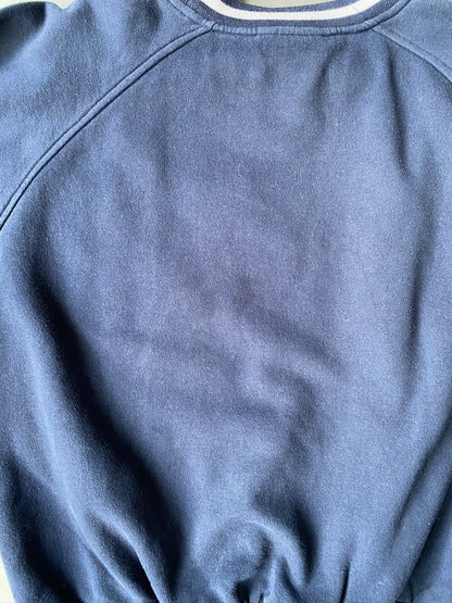 VINTAGE KAPPA NAVY SWEATER - S