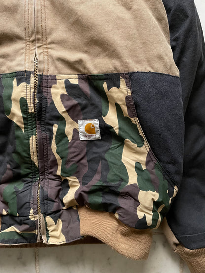 CARHARTT REWORKED MILITARY ACTIVE JACKET - LARGE