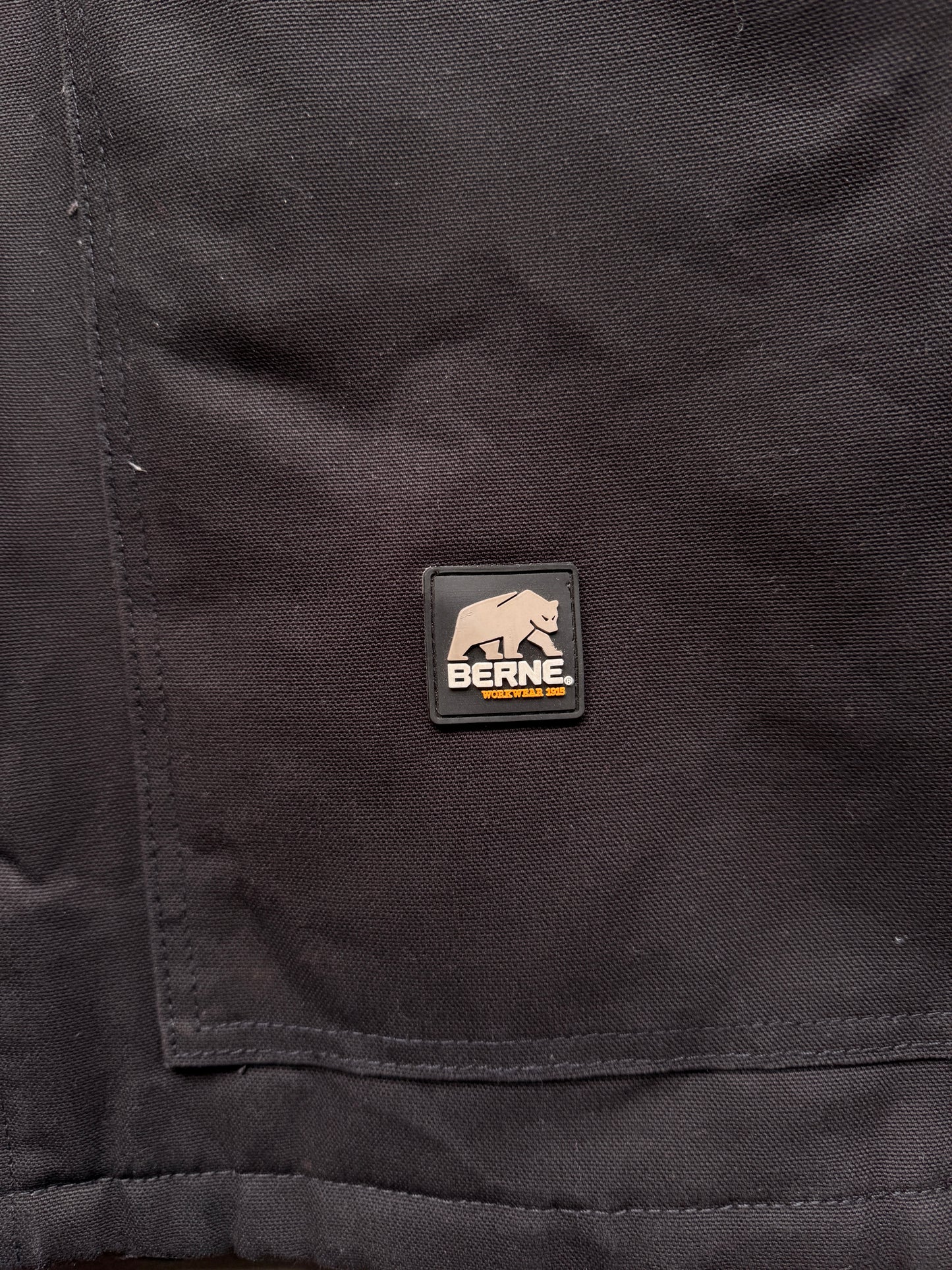 VINTAGE BERNE BLACK ARCTIC JACKET - XL