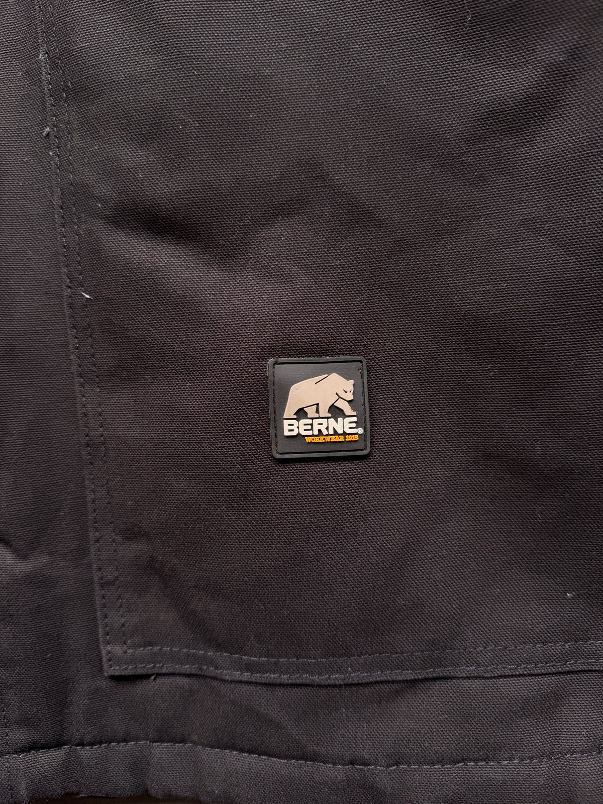 VINTAGE BERNE BLACK ARCTIC JACKET - XL