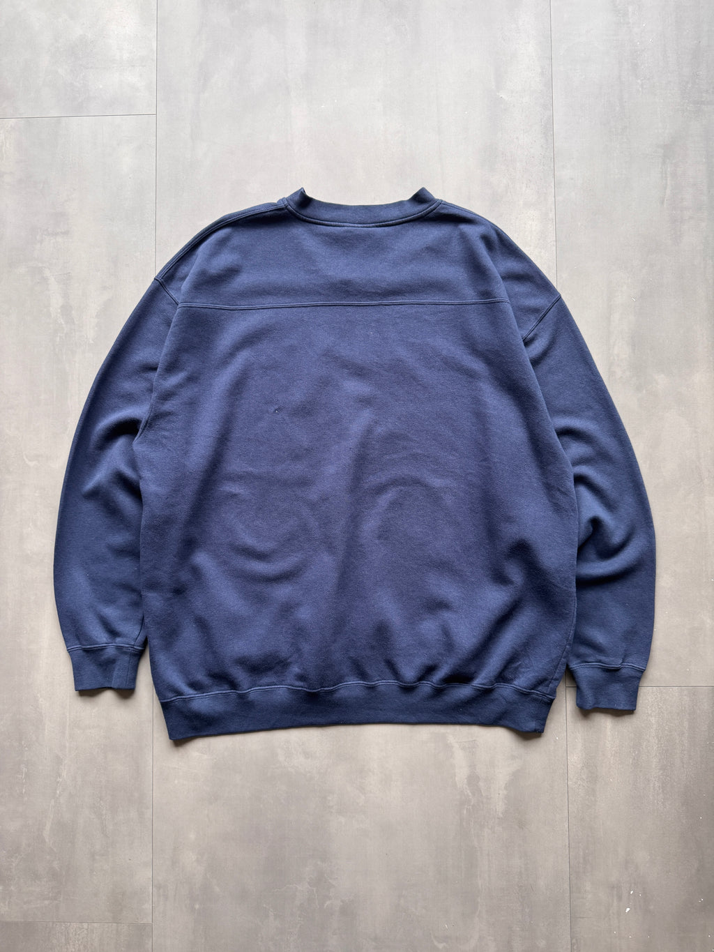 VINTAGE NFL NEW ENGLAND PATRIOTS NAVY SWEATER - XXL