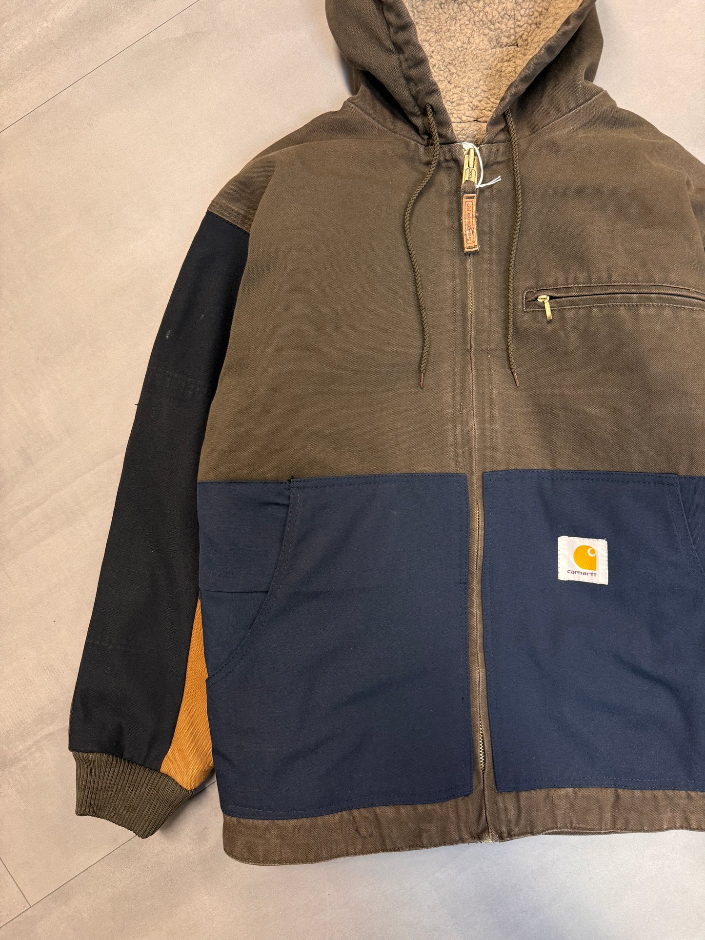 REWORKED CARHARTT ACTIVE JACKET - SMALL