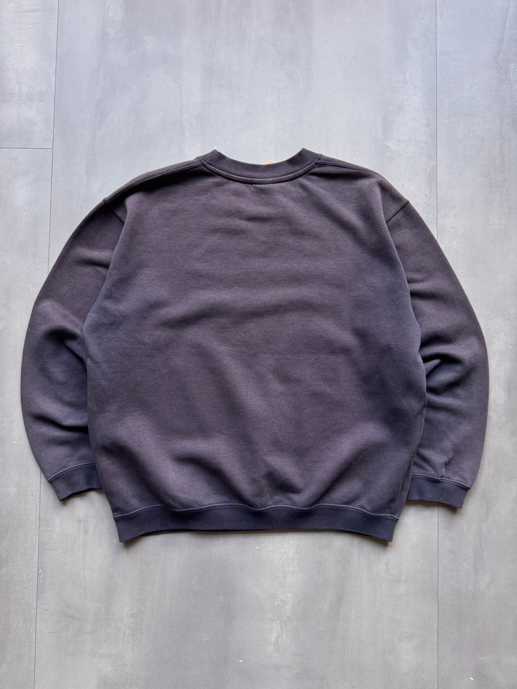 VINTAGE REEBOK FADED GREY SWEATER - S