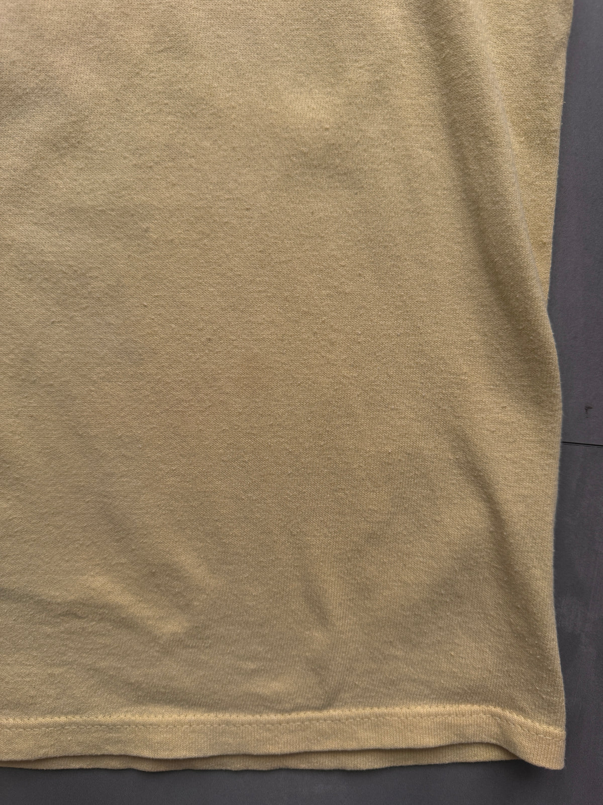 VINTAGE CHAMPION YELLOW TEE - M