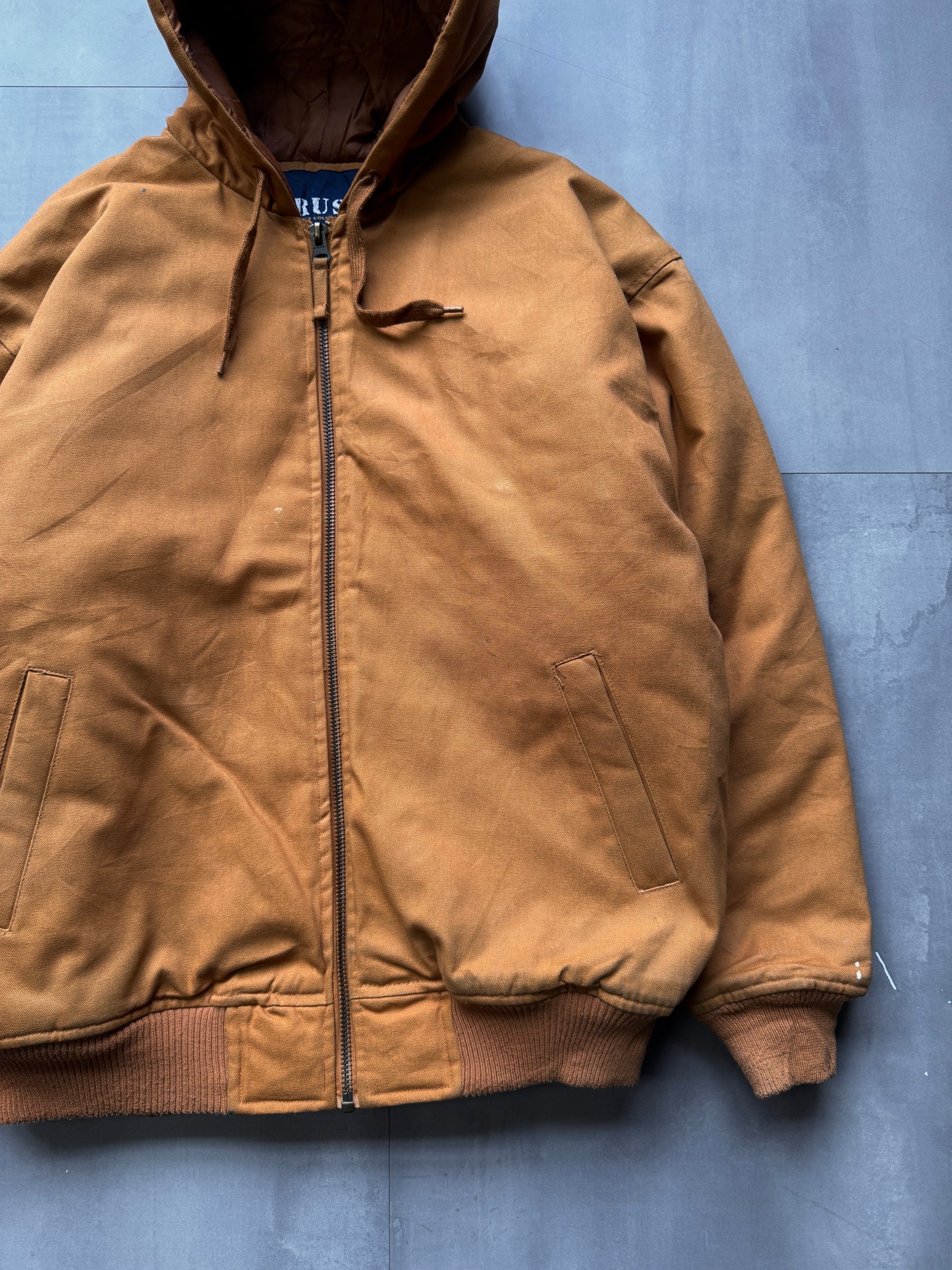 VINTAGE TAN ACTIVE JACKET - XLARGE/XXLARGE