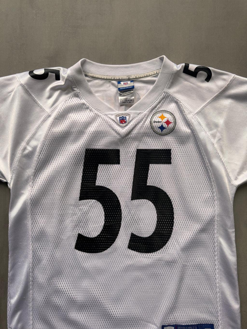 VINTAGE REEBOK NFL PITTSBURGH STEELERS JERSEY - S