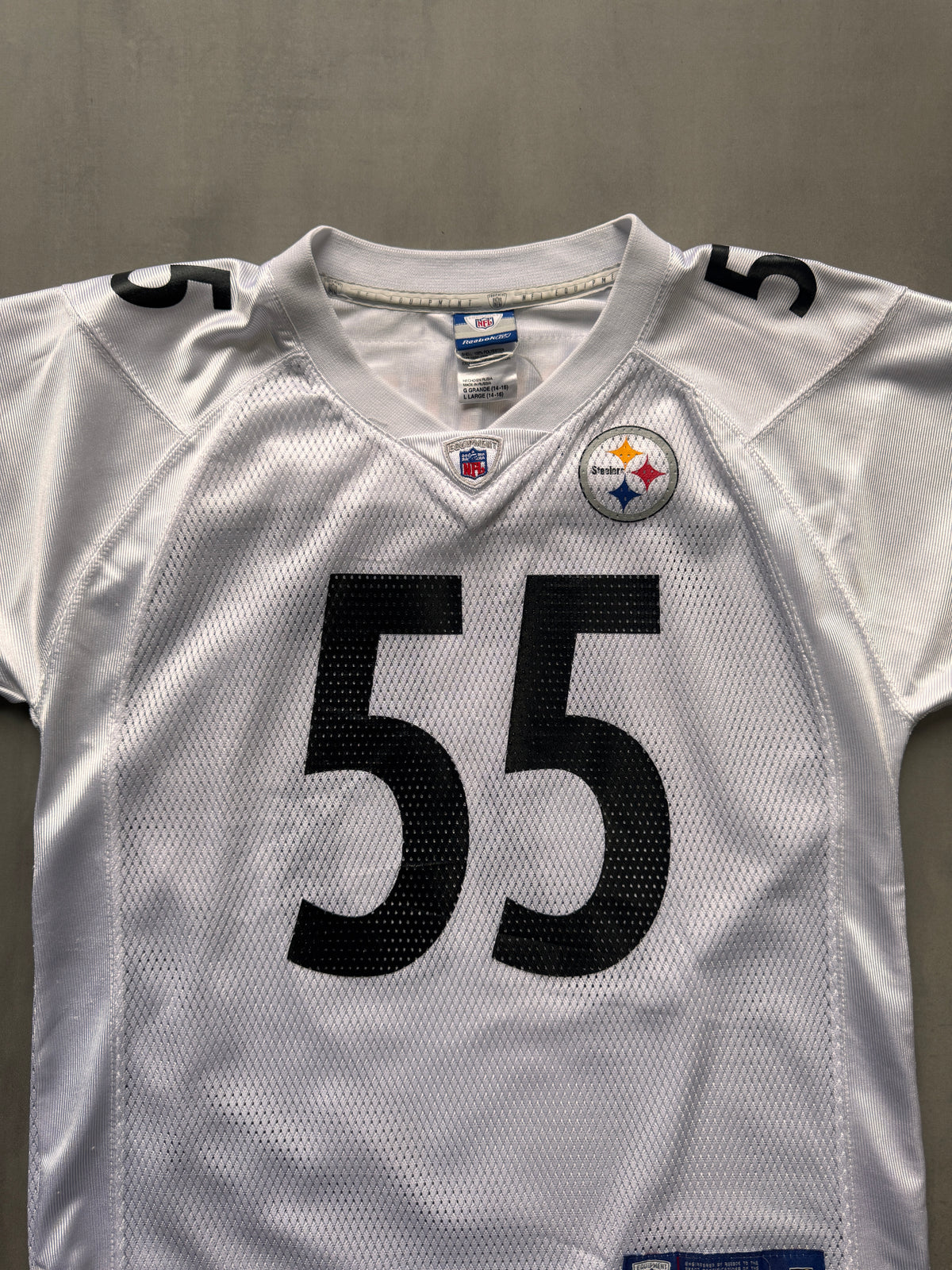 VINTAGE REEBOK NFL PITTSBURGH STEELERS JERSEY - S
