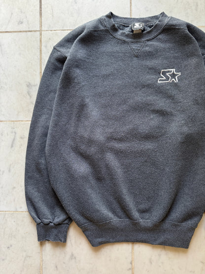 STARTER GREY SWEATER - XLARGE/XXLARGE