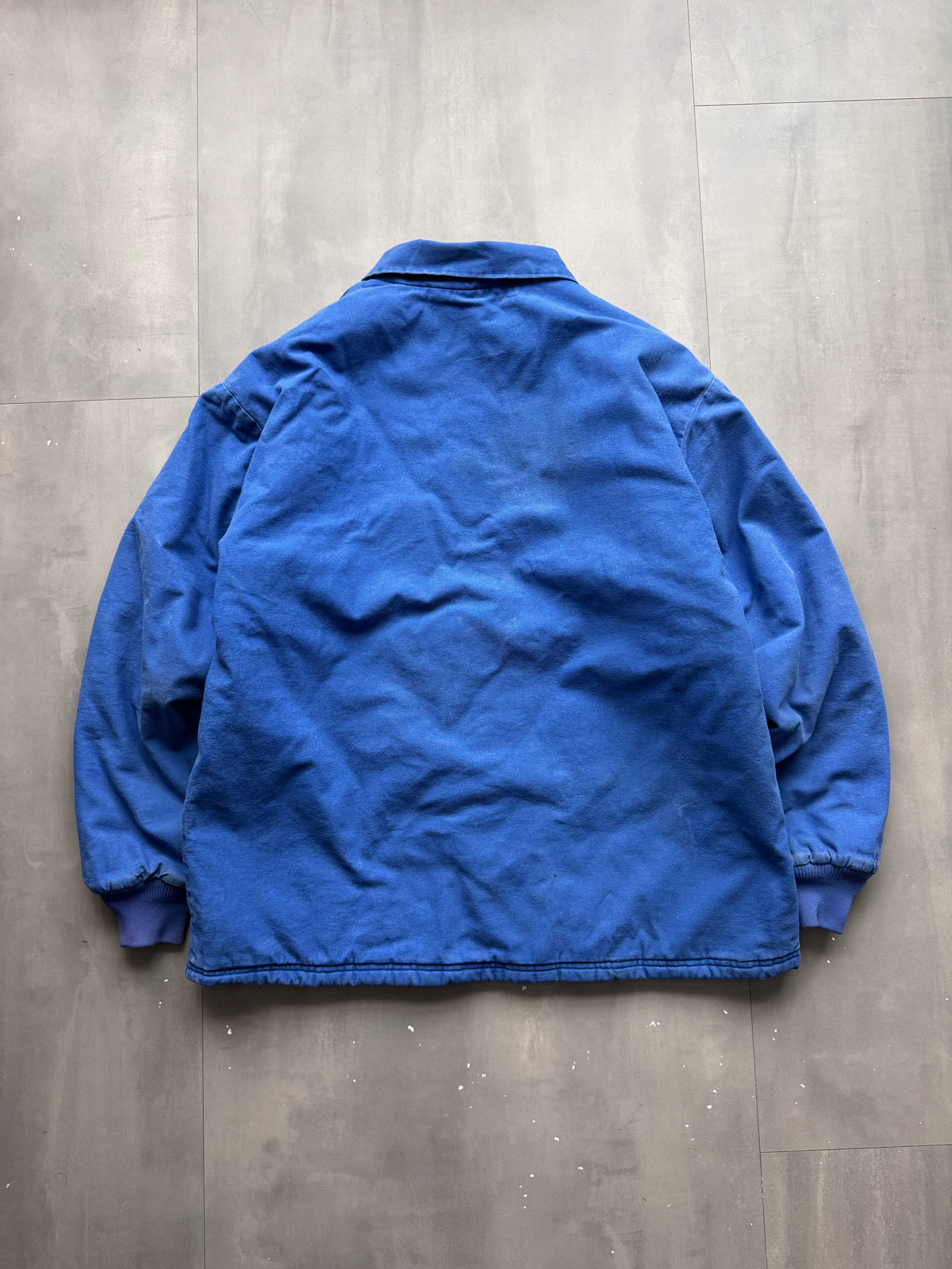 VINTAGE BLUE DETROIT WORK JACKET - XL