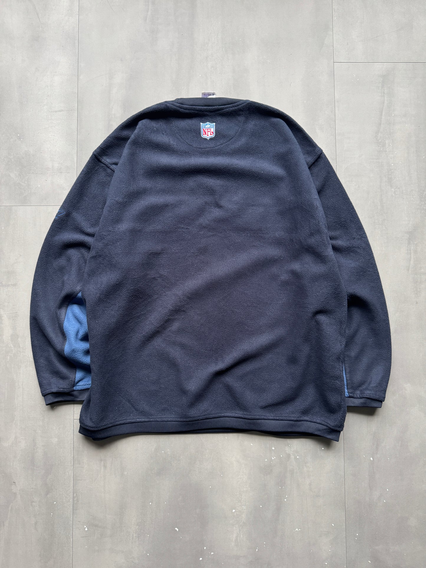 VINTAGE NFL SEATTLE SEAHAWKS NAVY SWEATER - XL