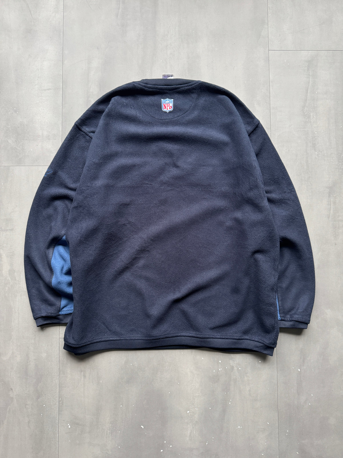 VINTAGE NFL SEATTLE SEAHAWKS NAVY SWEATER - XL