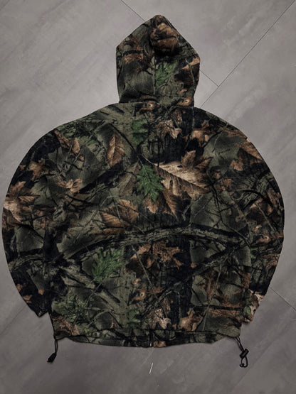 REALTREE TRAIL CREST FLEECE ZIP UP HOODIE - MEDIUM