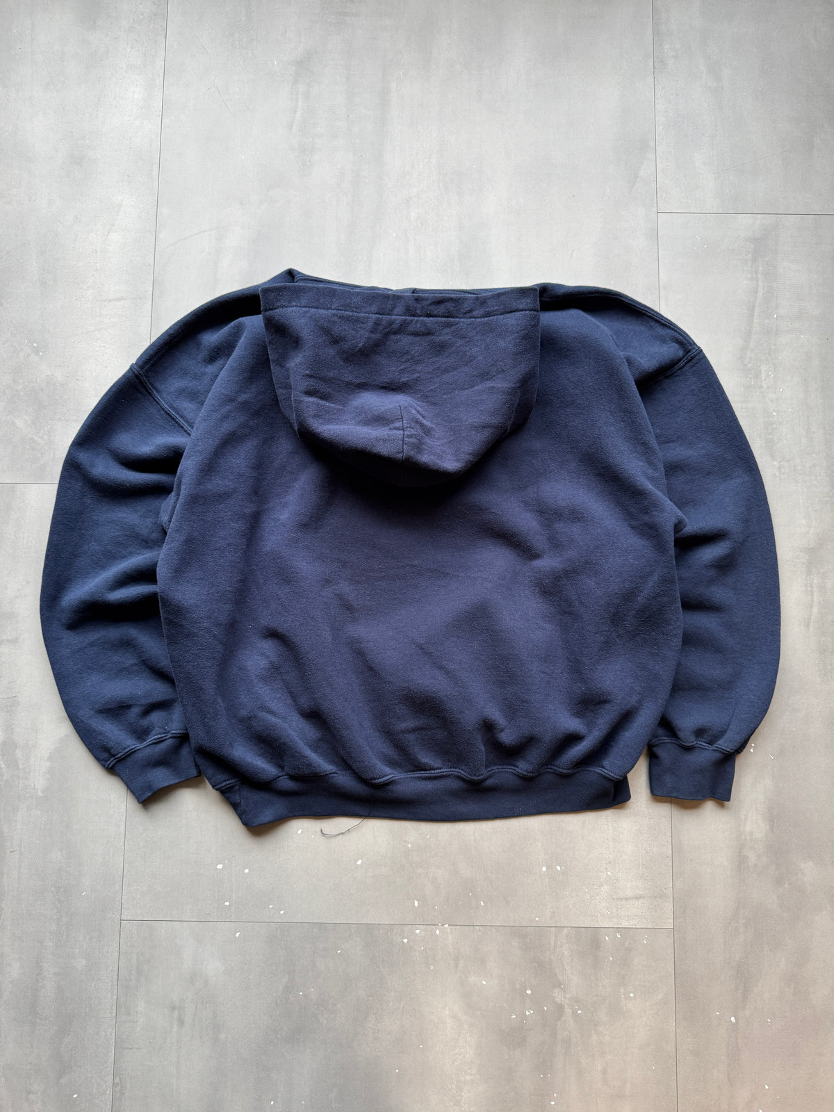 VINTAGE MLB RED SOX '07 NAVY HOODIE - L