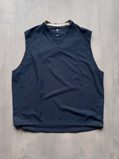 VINTAGE NIKE GOLF NAVY VEST - L