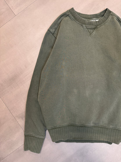 TIMBERLAND GREEN FADED SWEATER - LARGE