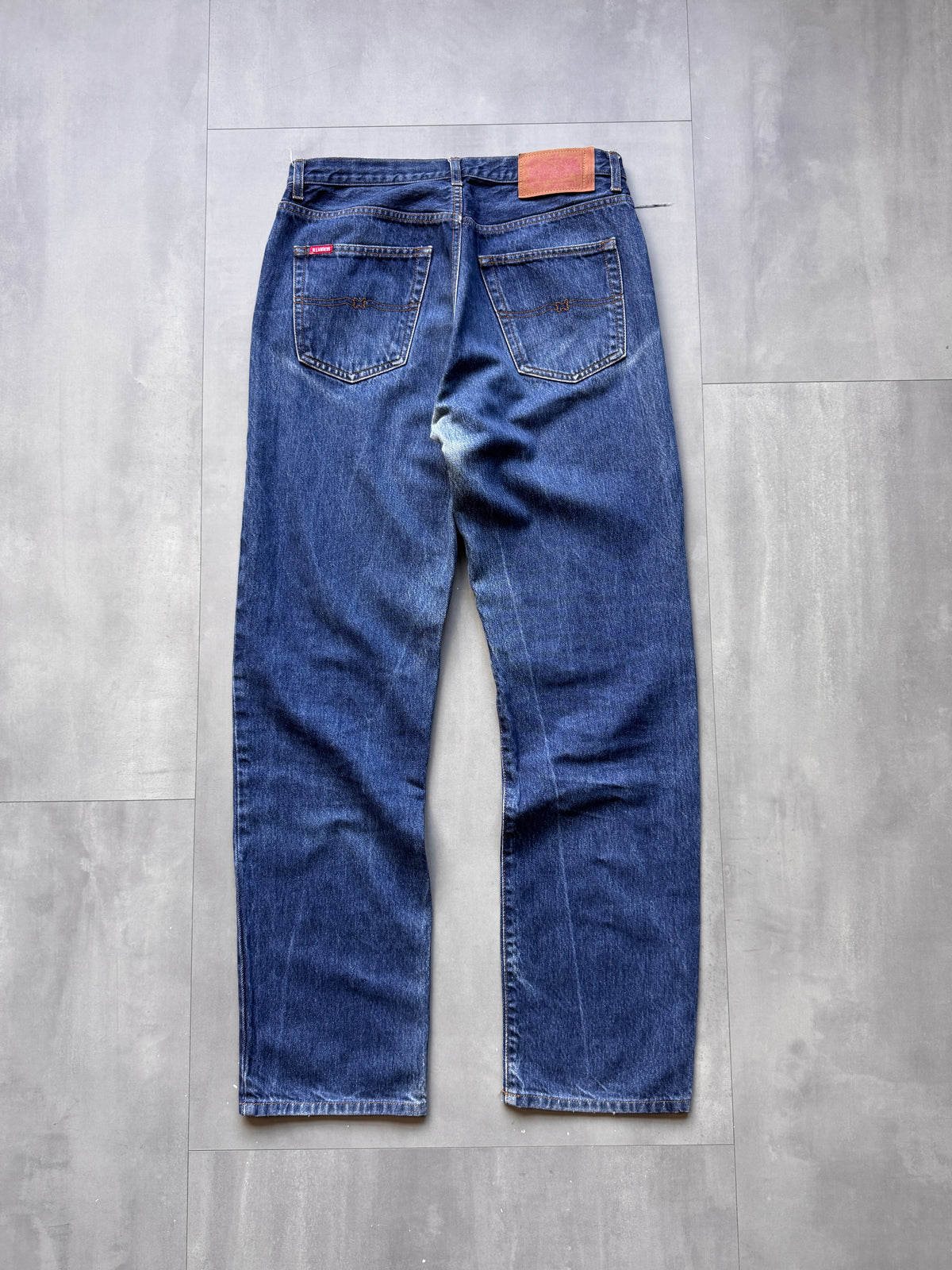VINTAGE HLANDERS LIGHT WASH DENIM PANTS - 36