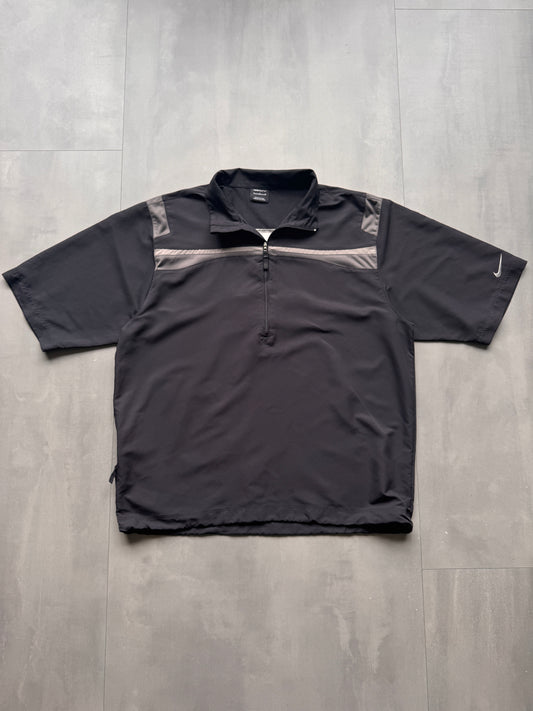 VINTAGE NIKE GOLF BLACK SPORT TEE - L