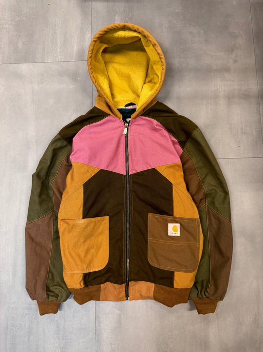 REWORKED CARHARTT ACTIVE JACKET - LARGE