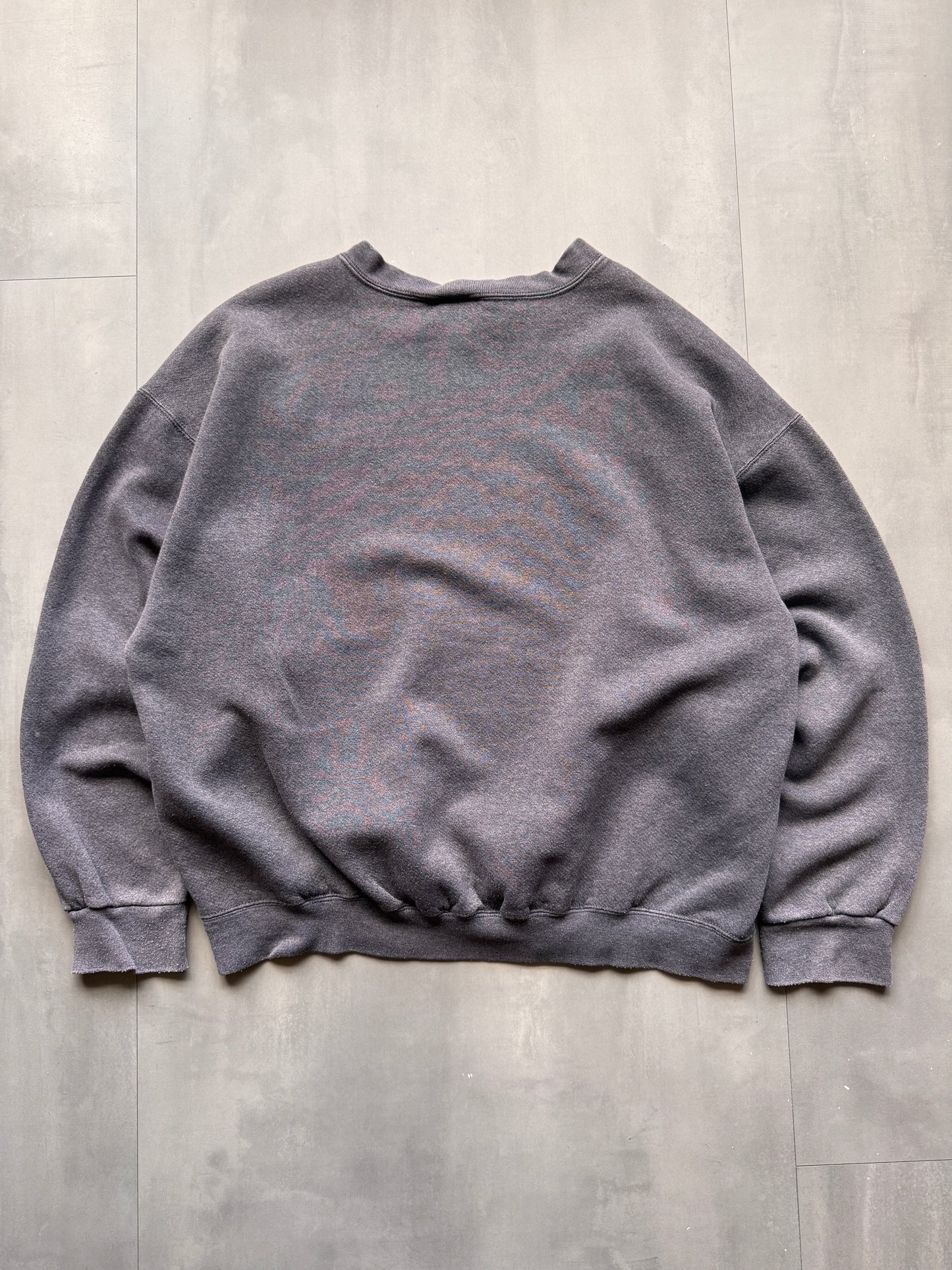 VINTAGE REEBOK GREY SWEATER - XL