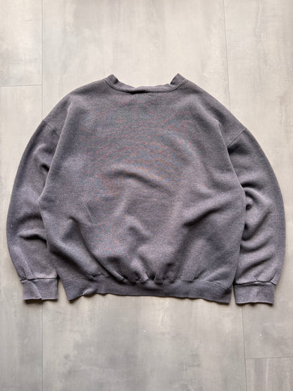 VINTAGE REEBOK GREY SWEATER - XL