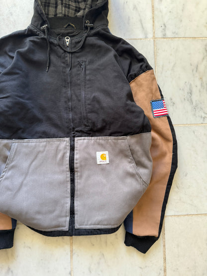 CARHARTT REWORKED ACTIVE JACKET - LARGE