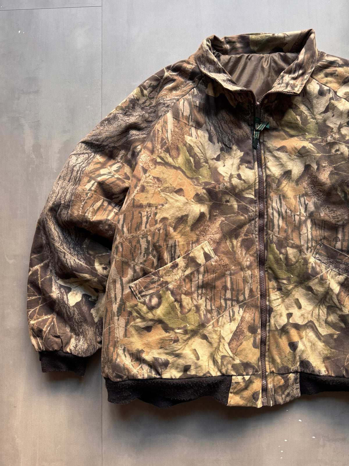 VINTAGE REALTREE SANTA FE REVERSIBLE JACKET - XL