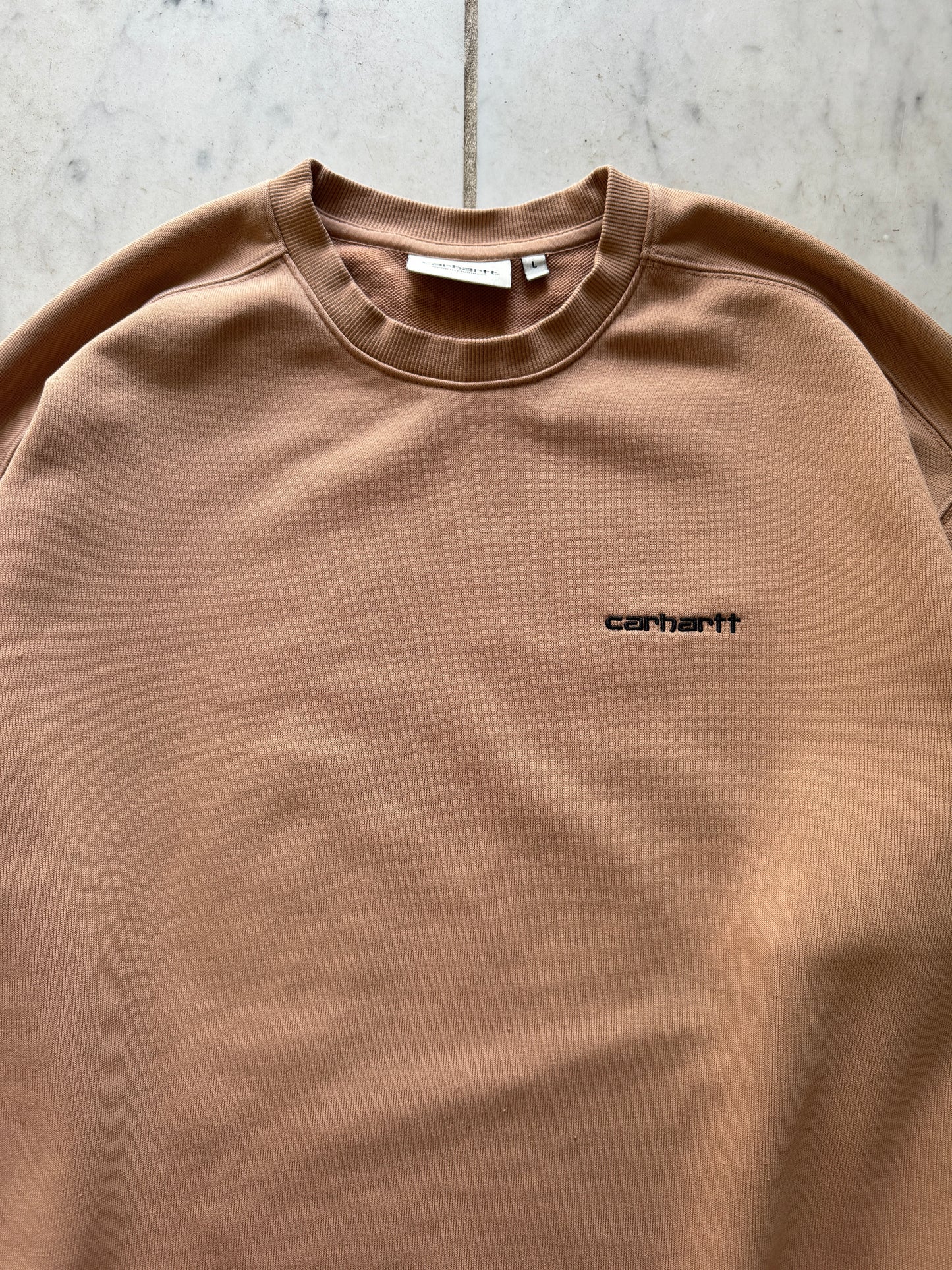 CARHARTT WIP APRICOT SWEATER - LARGE