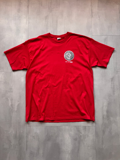 VINTAGE LOS MUERTOS RED TEE - XXL