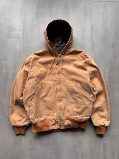 VINTAGE BIG SMITH TAN ACTIVE JACKET - L