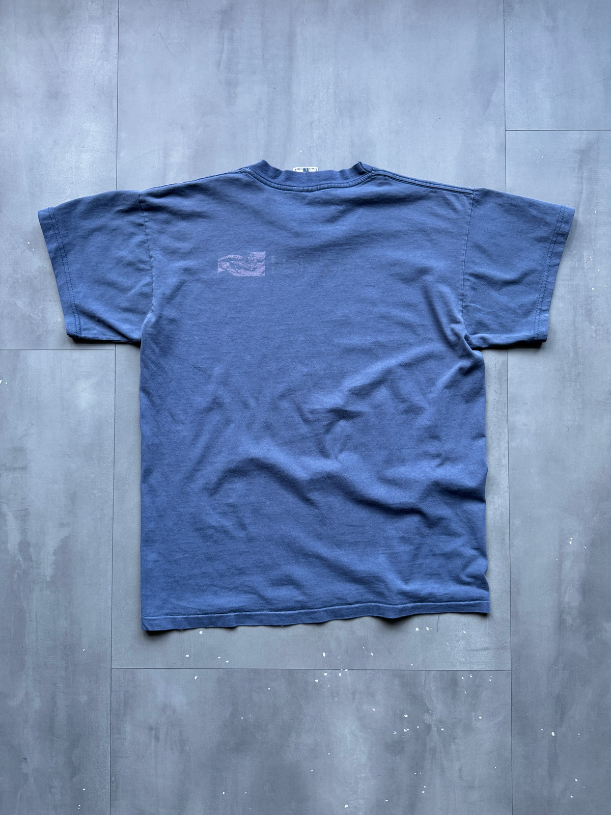 VINTAGE HOLY SHIT BLUE T-SHIRT - XL
