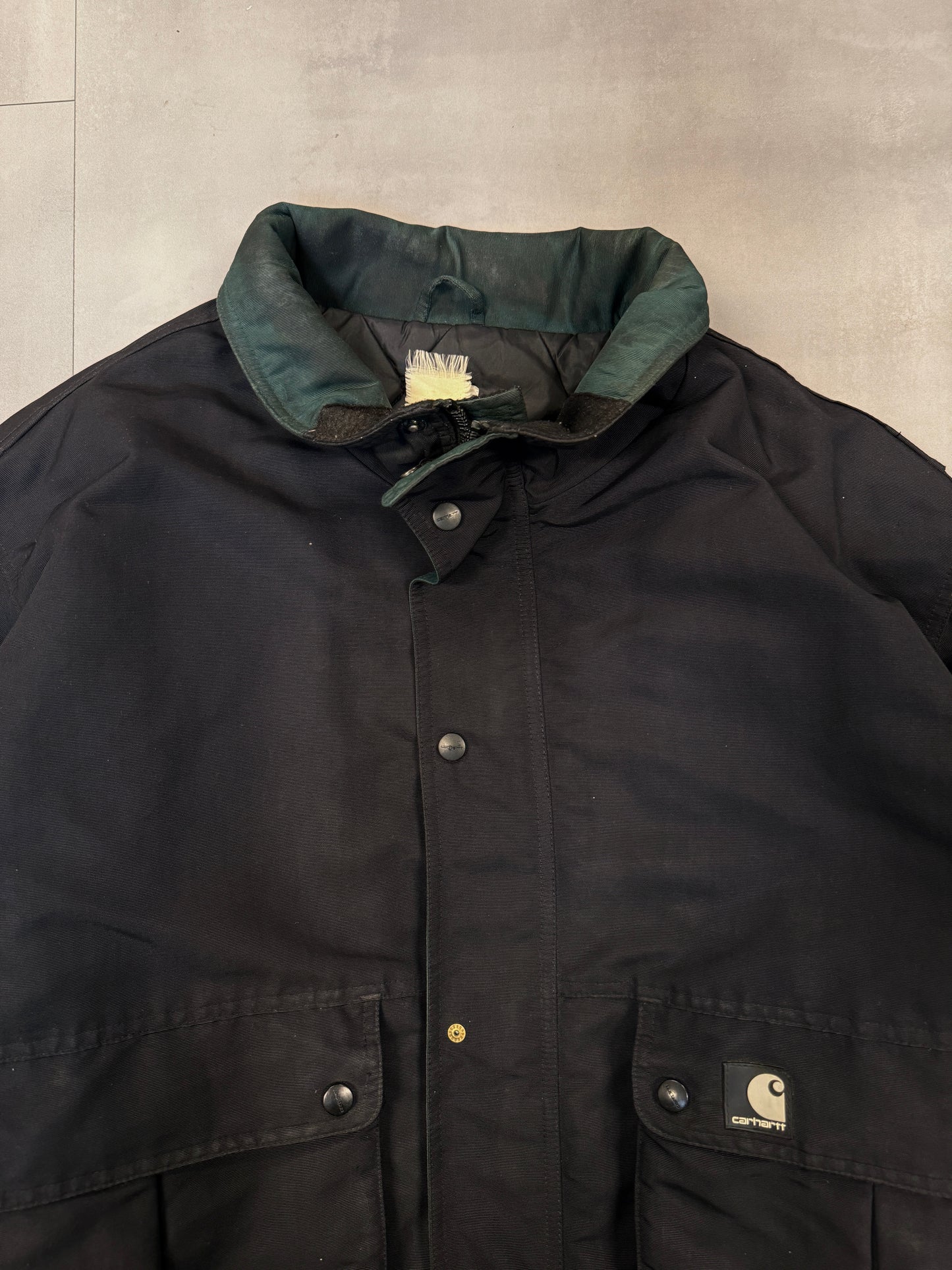 CARHARTT BLACK JACKET - XXLARGE