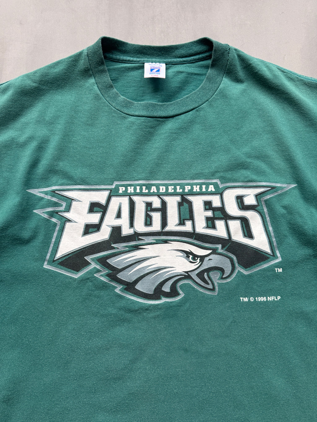 VINTAGE NFL PHILADELPHIA EAGLES GREEN T-SHIRT - XL