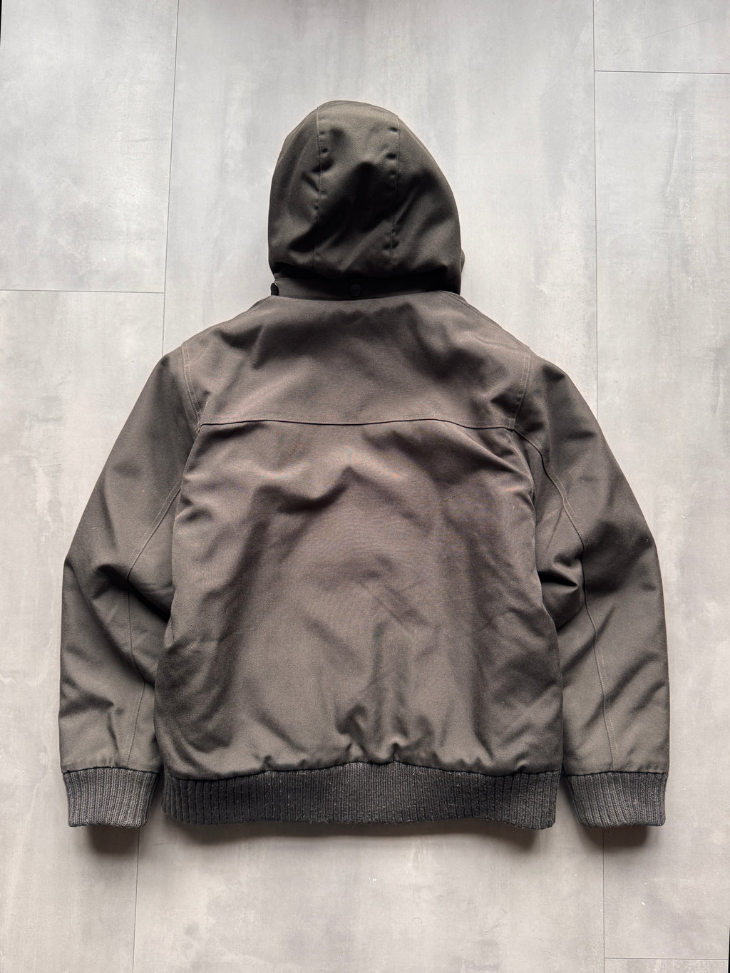 VINTAGE CARHARTT GREY/GREEN JACKET - M