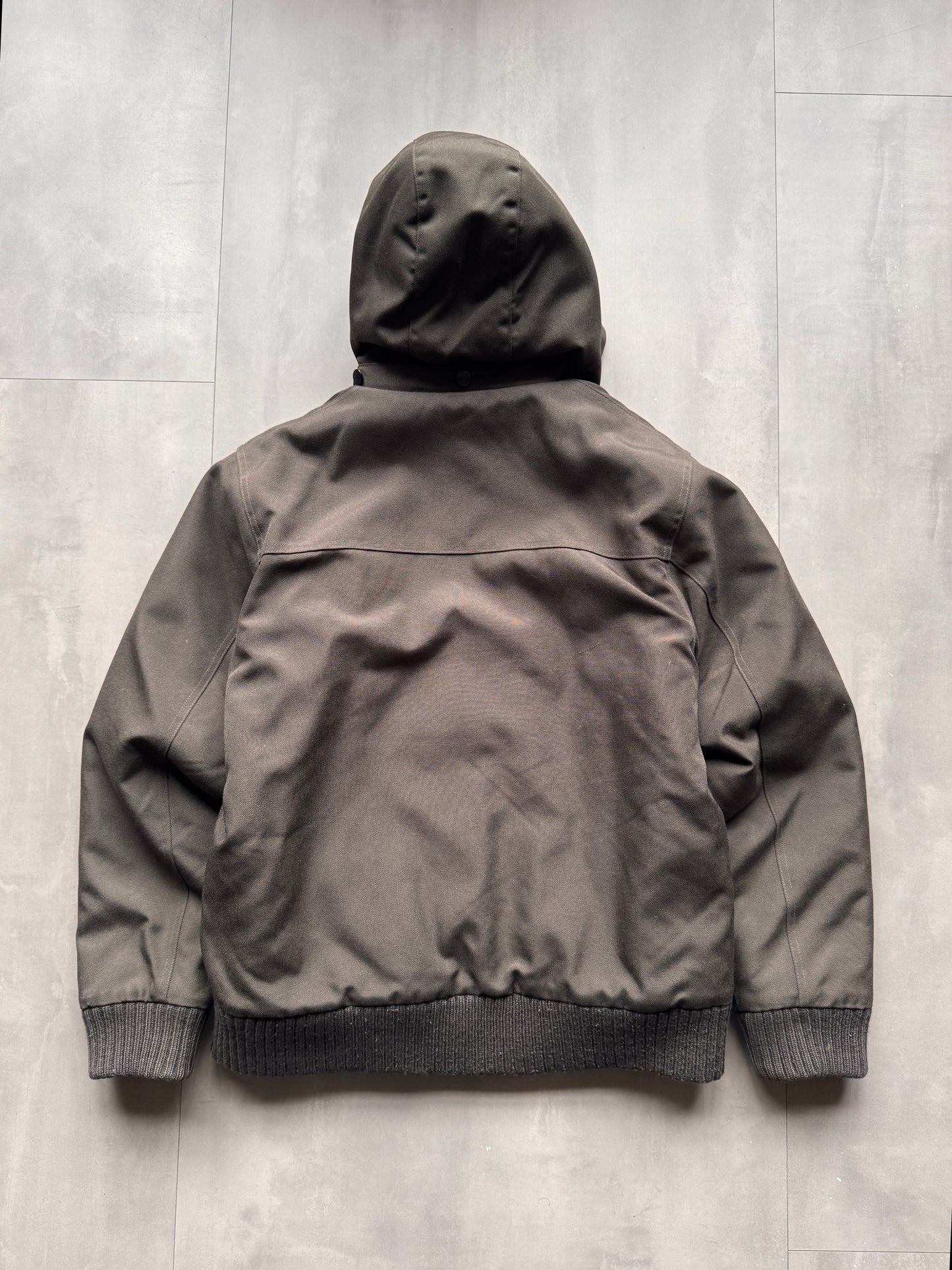 VINTAGE CARHARTT GREY/GREEN JACKET - M