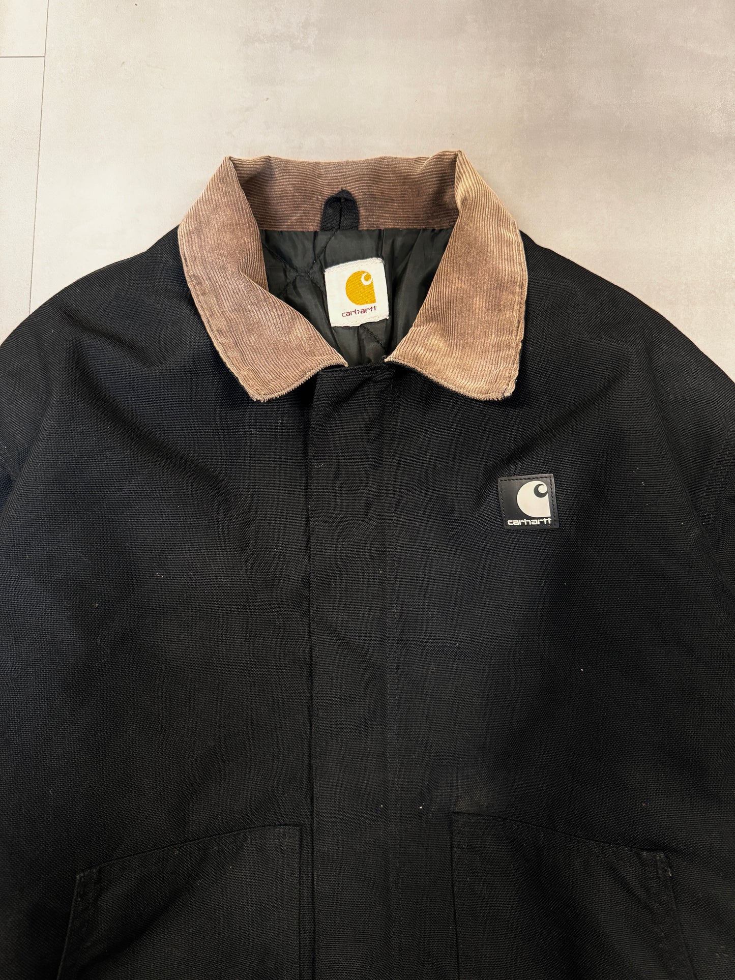 CARHARTT BLACK ARCTIC JACKET - XLARGE