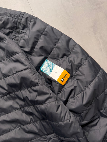 VINTAGE CARHARTT BLACK DOWN PUFFER JACKET - L