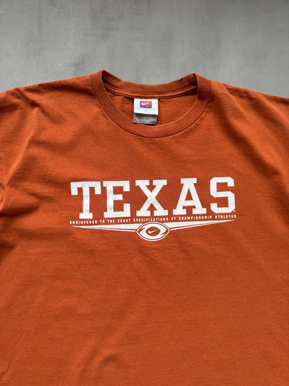 VINTAGE NIKE TEXAS LONGHORNS ORANGE TEE - L