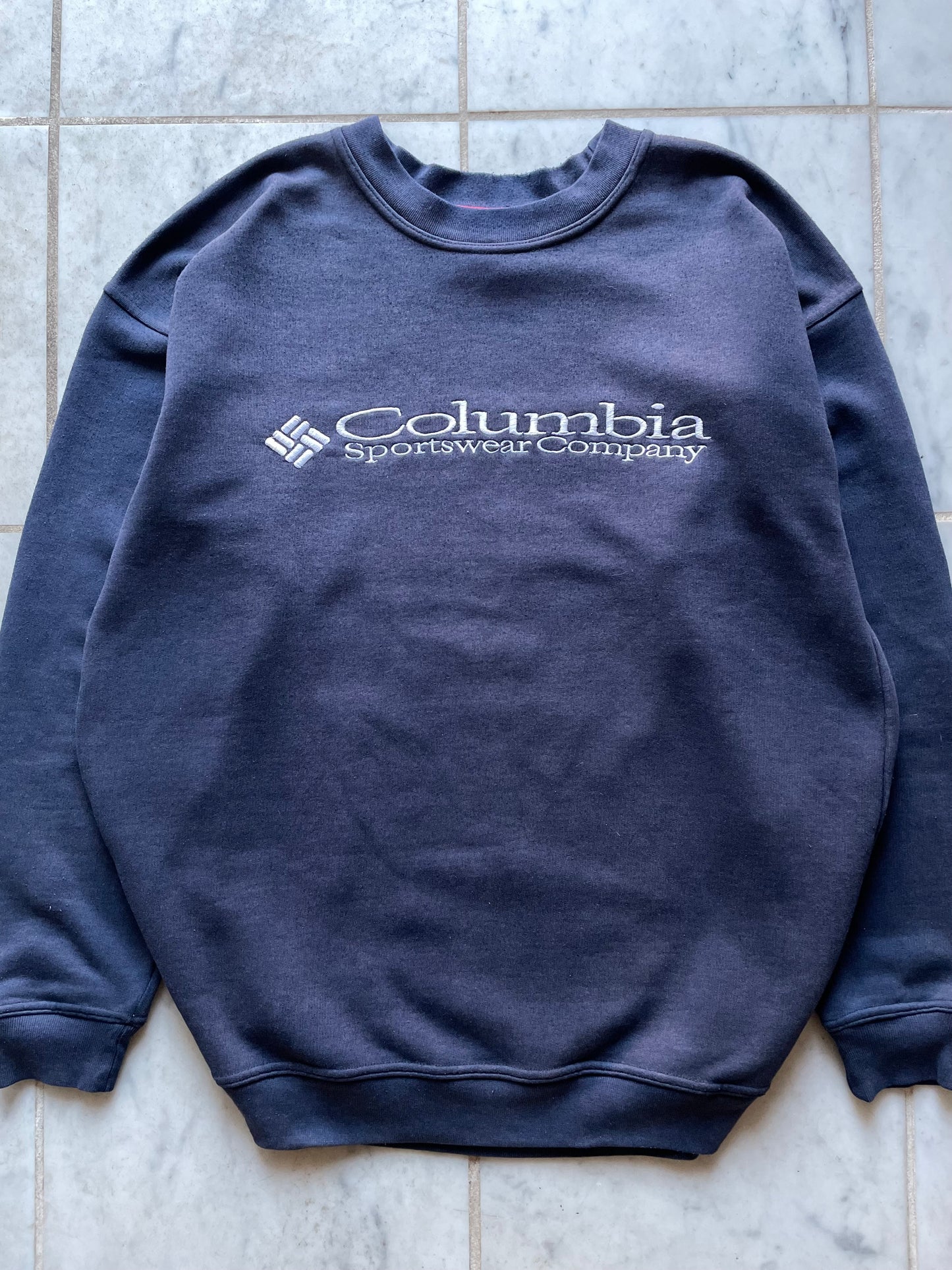 COLUMBIA SPORTSWEAR NAVY SWEATER - XLARGE