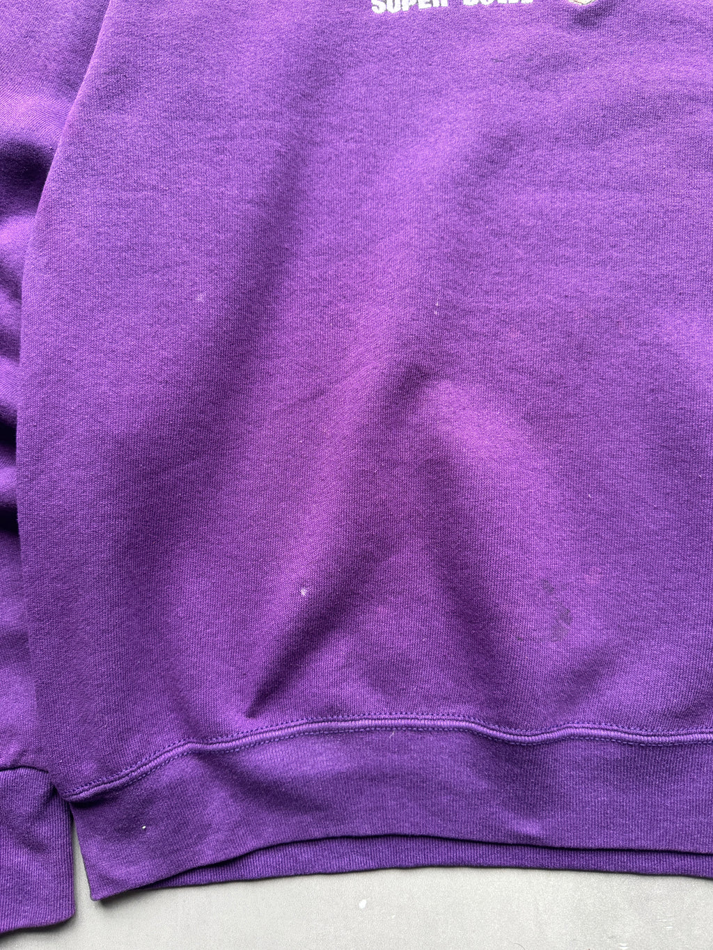 VINTAGE NFL BALTIMORE RAVENS PURPLE SWEATER - L