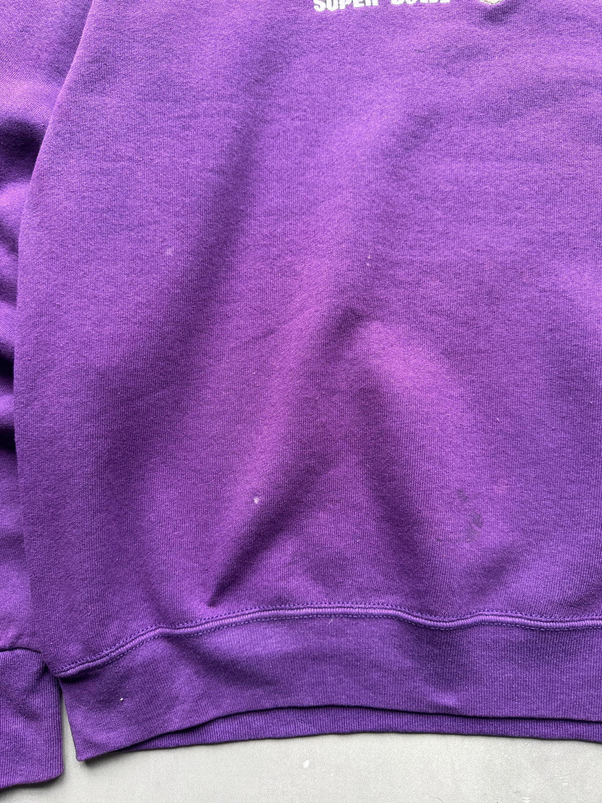 VINTAGE NFL BALTIMORE RAVENS PURPLE SWEATER - L
