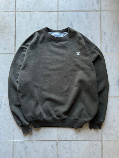 CHAMPION MOSS GREEN SWEATER - XLARGE